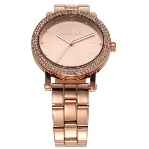 Michael Kors Round Rose Gold Women Watch Mk7346