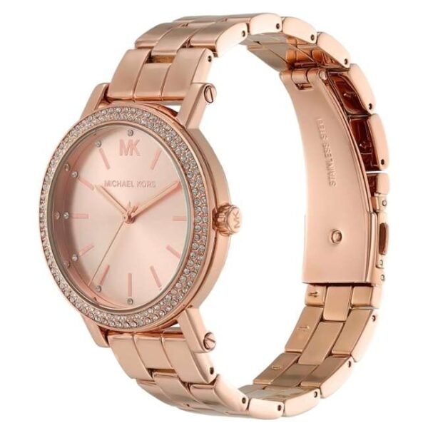 Michael Kors Round Rose Gold Women Watch Mk7346