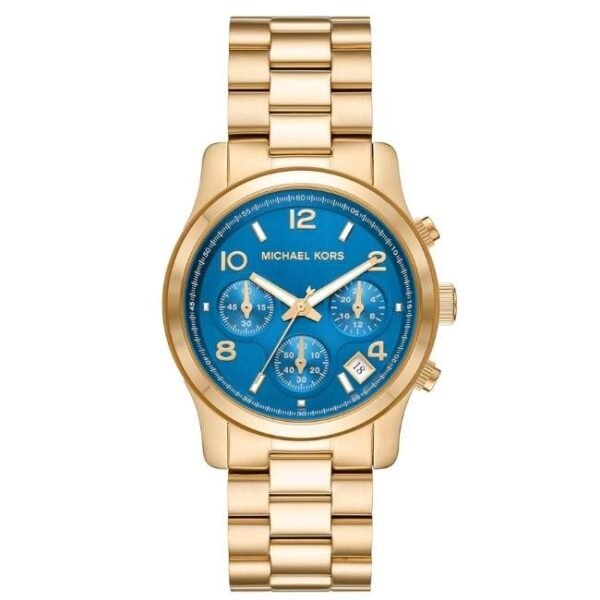 Michael Kors Round Blue Women Watch Mk7353