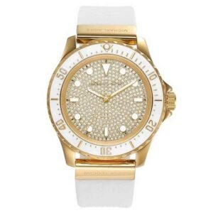 Michael Kors Round Gold, Pave Women Watch Mk7357