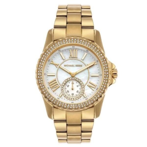 Michael Kors Round Mother Of Pearl Women Watch Mk7401