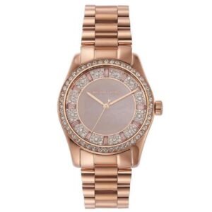 Michael Kors Round Pink Women Watch Mk7444