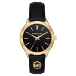 Michael Kors Round Black Women Watch Mk7482
