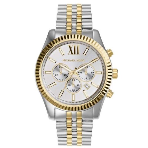 Michael Kors Round Silver Men Watch Mk8344