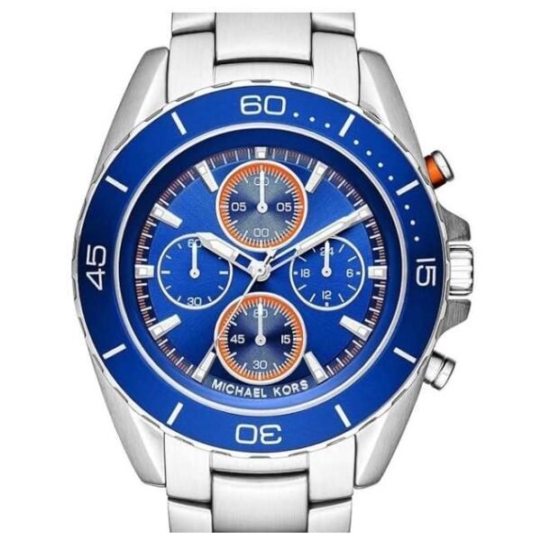 Michael Kors Round Blue Men Watch Mk8461