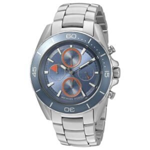 Michael Kors Round Blue Men Watch Mk8484