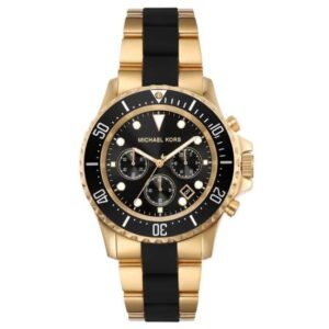 Michael Kors Round Black Men Watch Mk8979