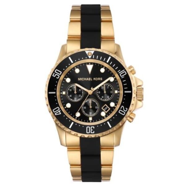 Michael Kors Round Black Men Watch Mk8979
