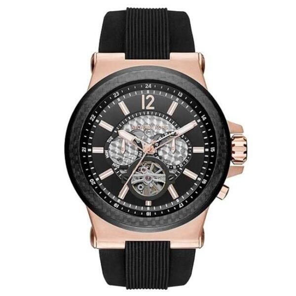 Michael Kors Round Black Men Watch Mk9019