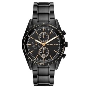 Michael Kors Round Black Men Watch Mk9113