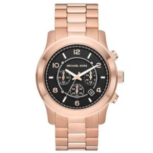 Michael Kors Round Black Men Watch Mk9123