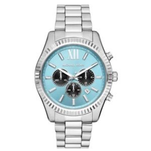 Michael Kors Round Black, Blue Men Watch Mk9165