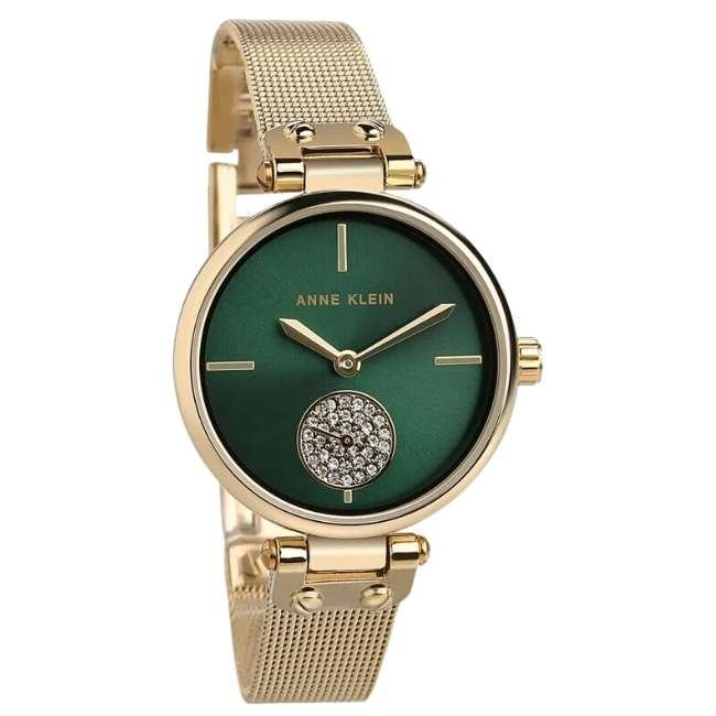 Anne Klein Green Women Quartz Watch NCAK3000GNGB