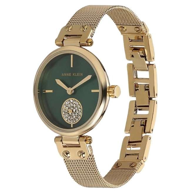 Anne Klein Green Women Quartz Watch NCAK3000GNGB