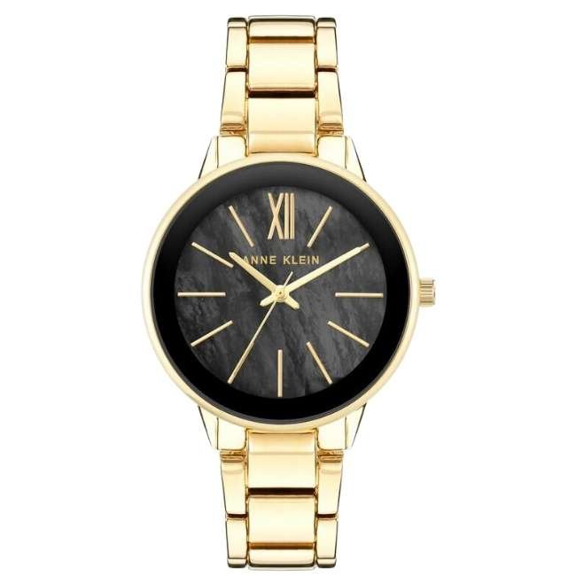 Anne Klein Black Women Quartz Watch NCAK3750BMGB