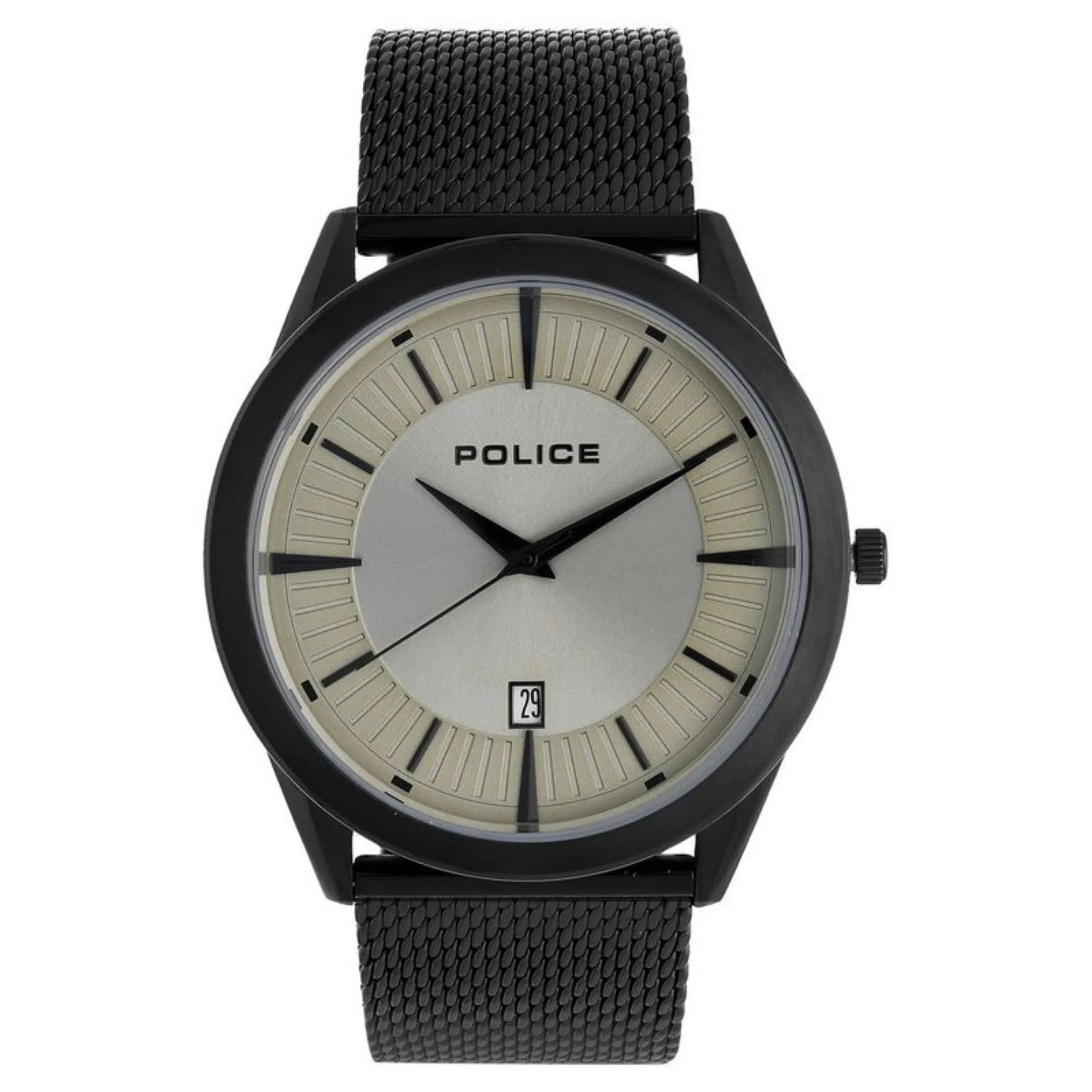 Police 44 mm Grey Dial Watch - NCPL15305JSB79MM