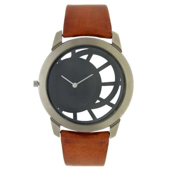 Titan Black Men Quartz Watch NR1576TL01