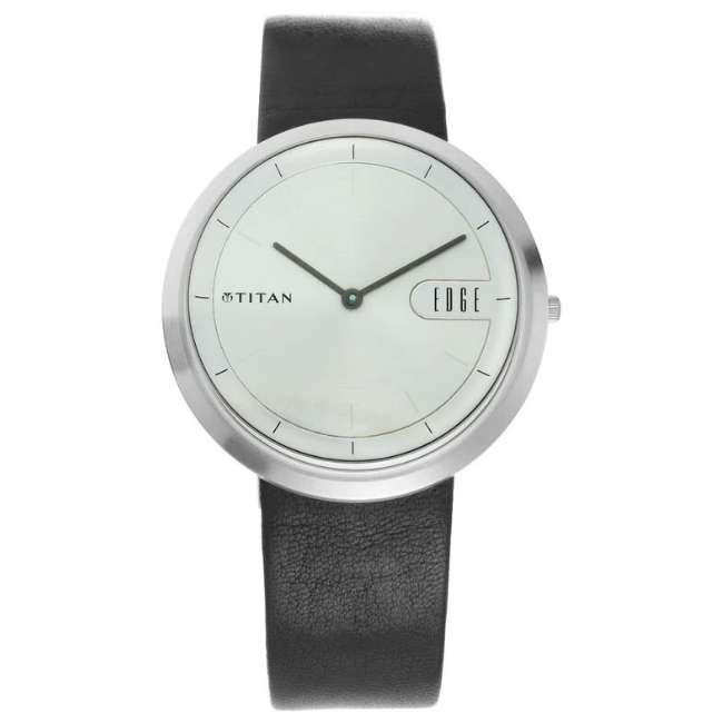 Titan Silver White Men Quartz Watch NR1779SL01