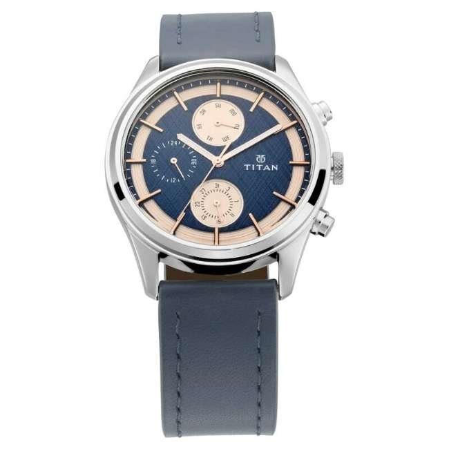 Titan Rose Gold / Copper Men Quartz Watch NR1805SL02
