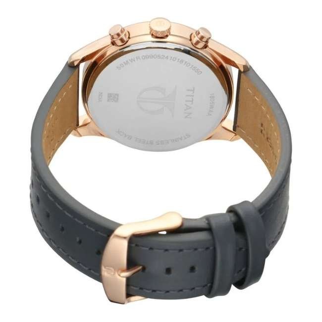 Titan Rose Gold Men Quartz Watch NR1805WL01