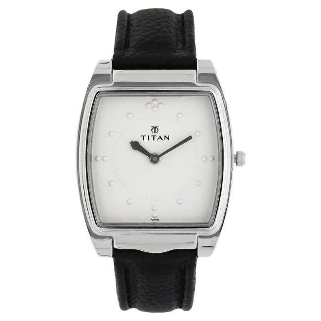 Titan Silver Men Quartz Watch NR1854SL01