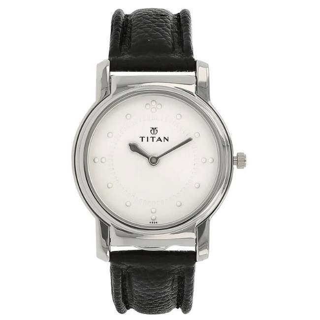 Titan Silver Men Quartz Watch NR1855SL01