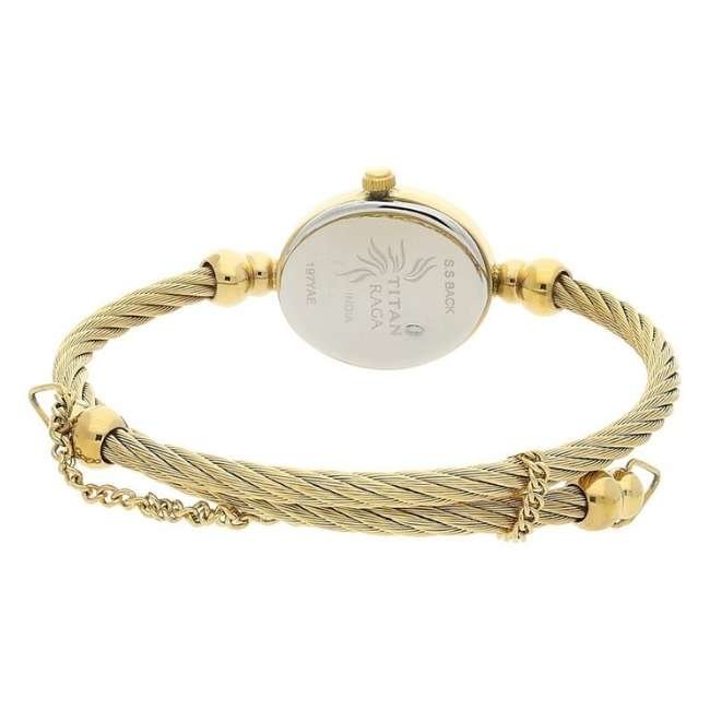 Titan White Women Quartz Watch NR197YM04