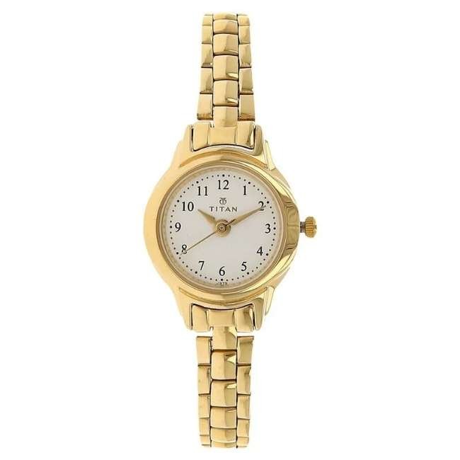 Titan White Women Quartz Watch NR2401YM01