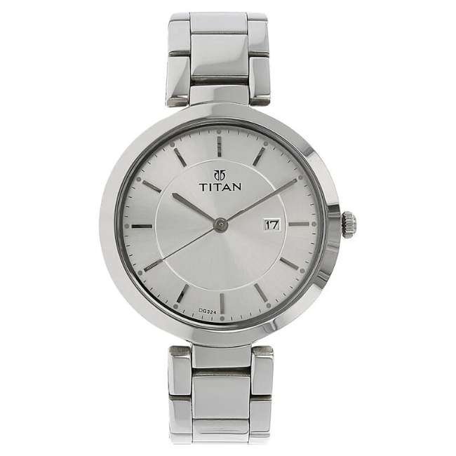 Titan Grey Women Quartz Watch NR2480SM07