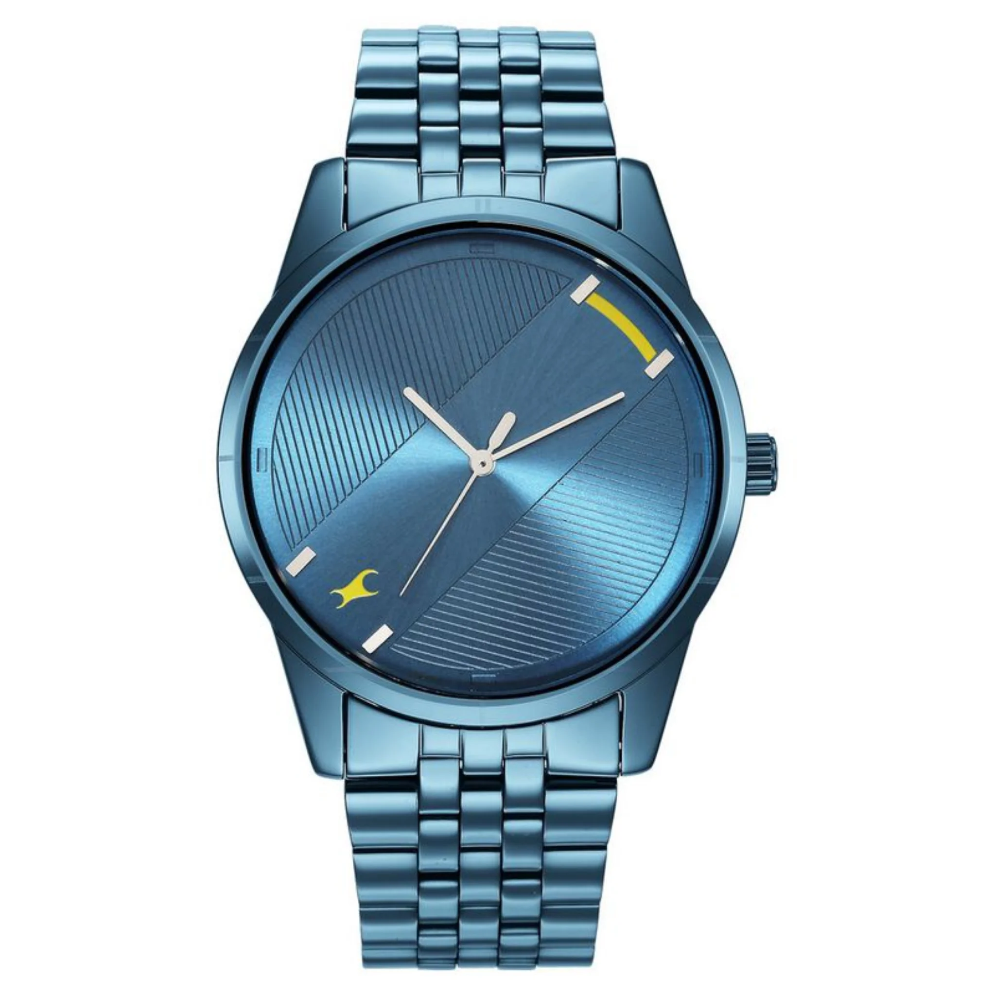 Fastrack Square Silver/Silver Variations Male NR3277QM01 Watch