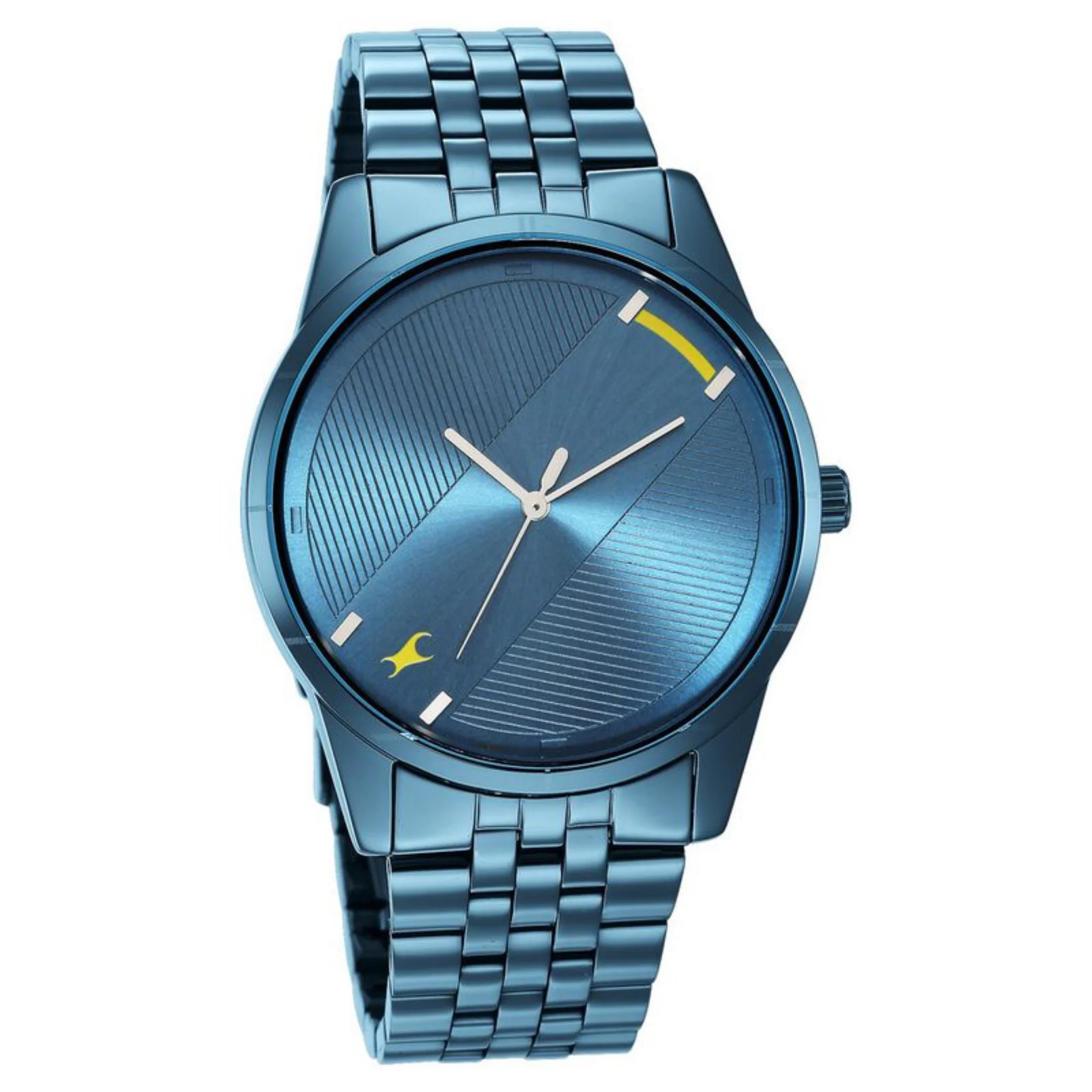 Fastrack Square Silver/Silver Variations Male NR3277QM01 Watch