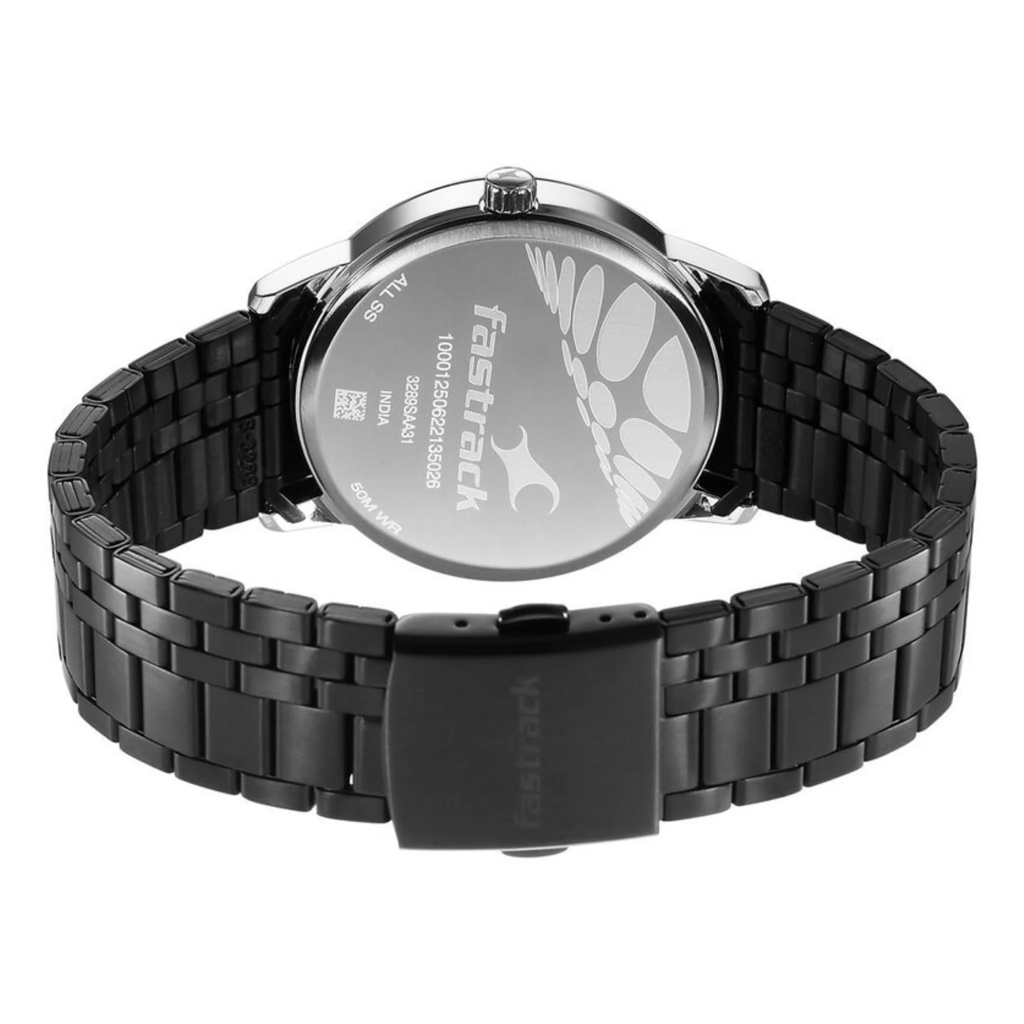 Fastrack Round Grey Male NR3289KM01 Watch
