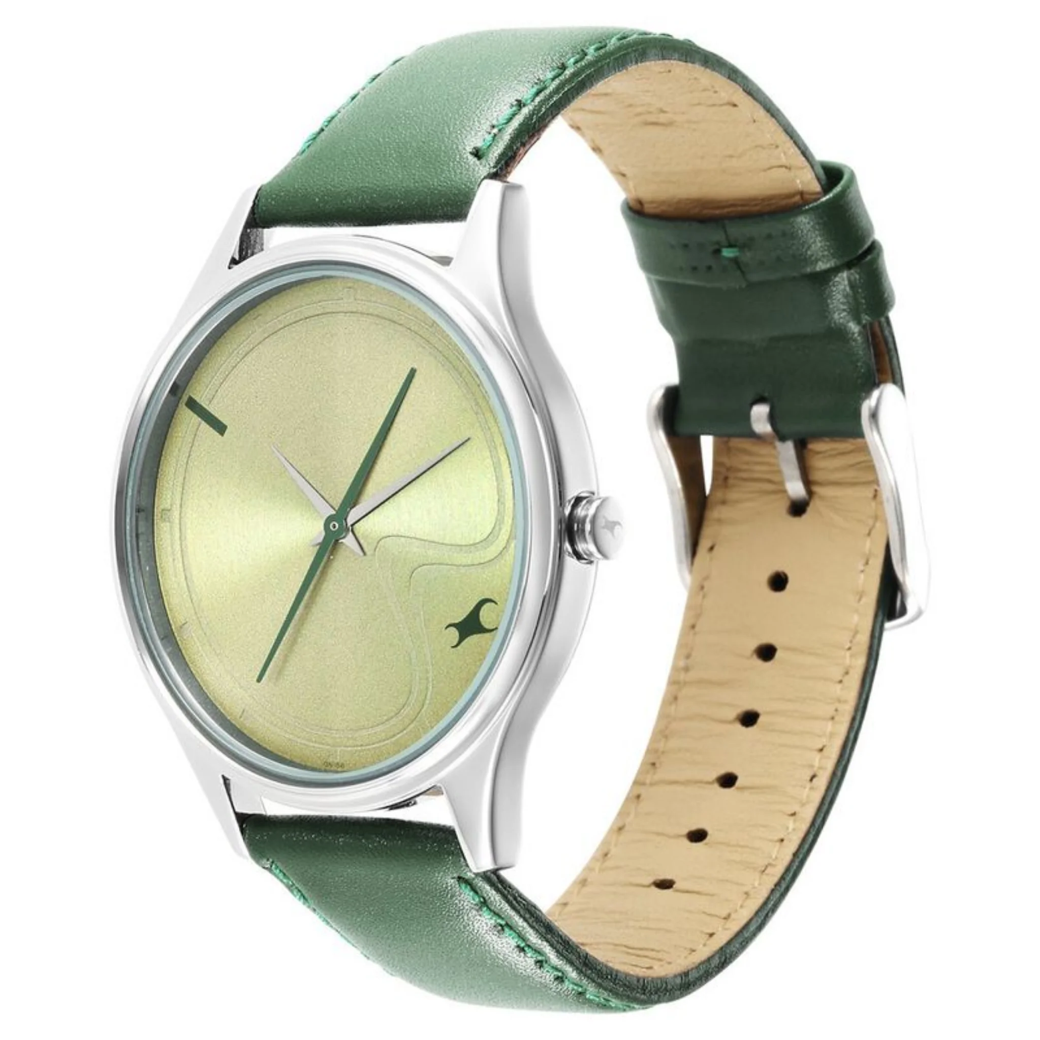 Fastrack Round Green Male NR3290SL02 Watch