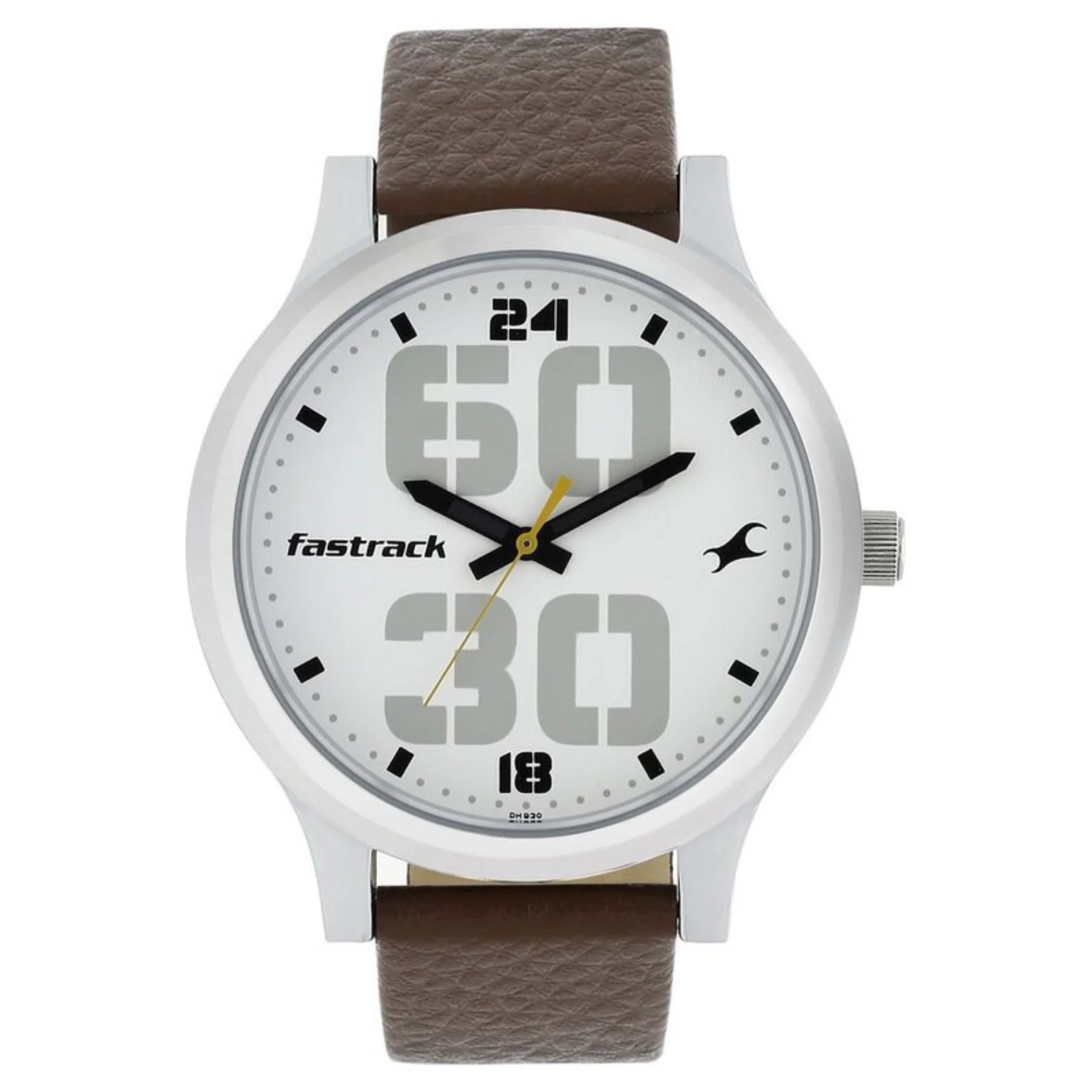 Fastrack Round White Male NR38051SL06 Watch