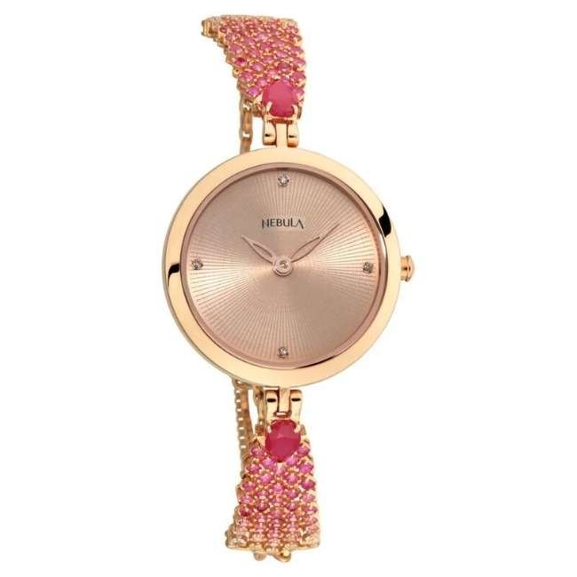 Titan Nebula Women Rose Gold Watch NR5578DM05