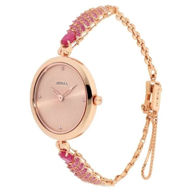 Titan Nebula Women Rose Gold Watch NR5578DM05