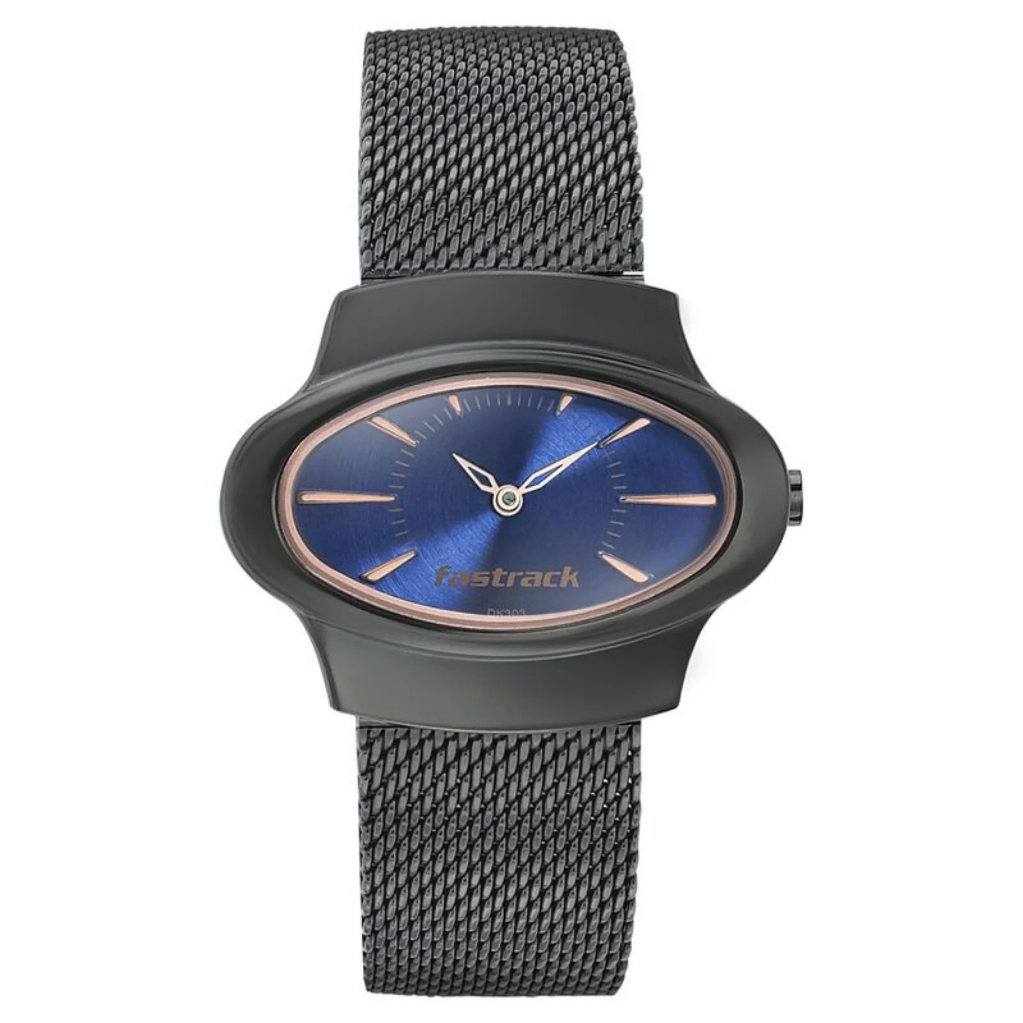 Fastrack Oval Blue Women NR6004QM01 Watch