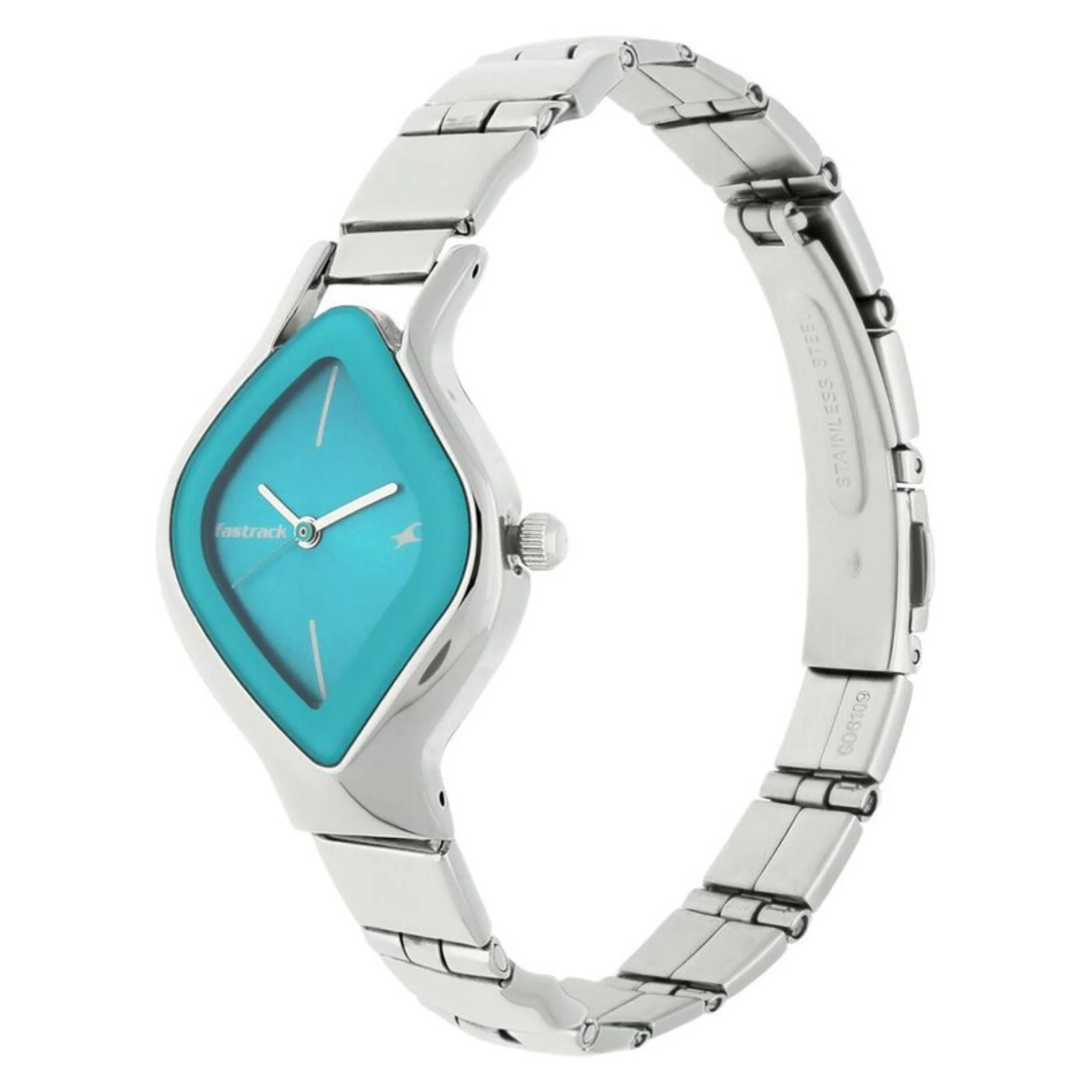 Fastrack Oval Blue Women NR6109SM03 Watch