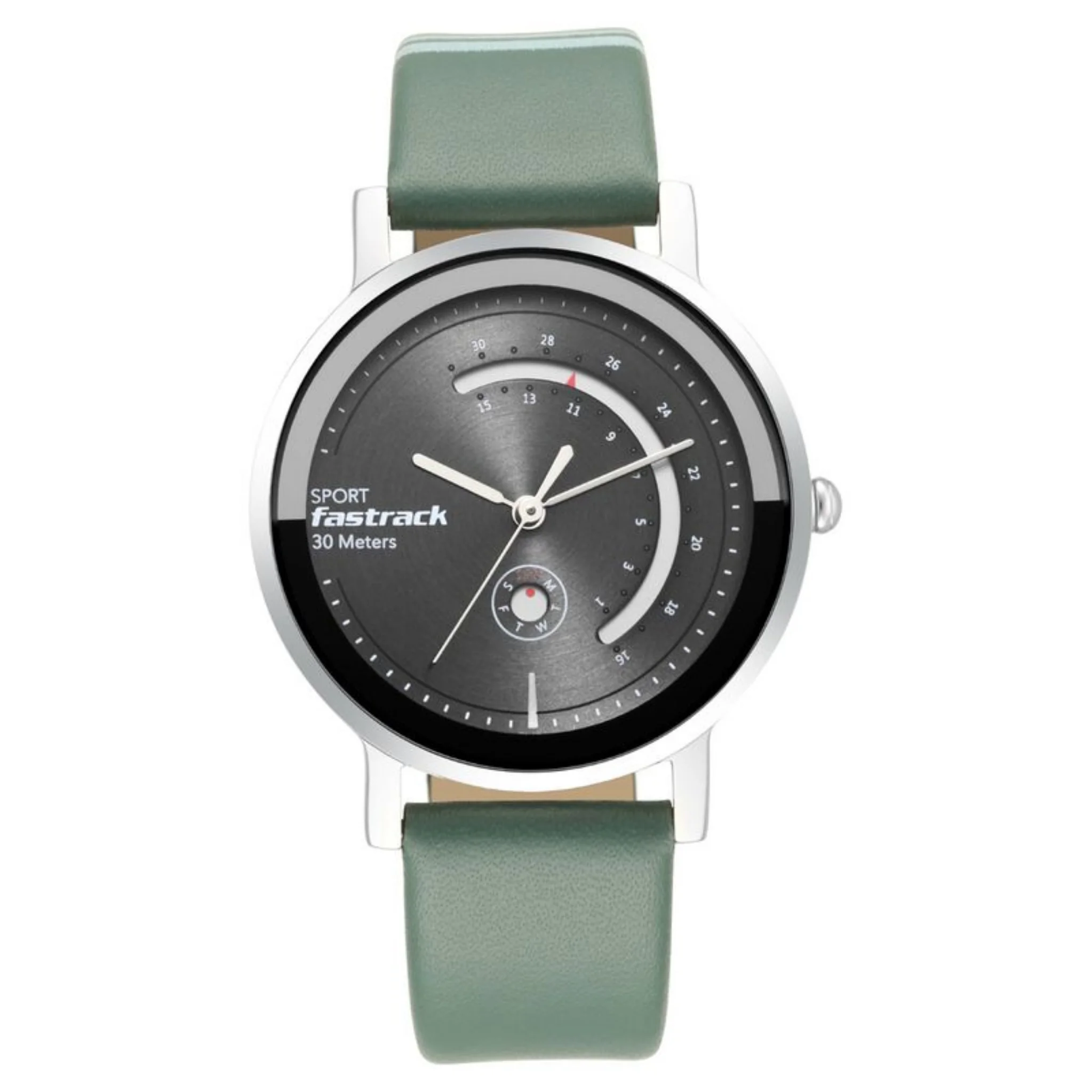 Fastrack Round Grey Women NR6172SL04 Watch