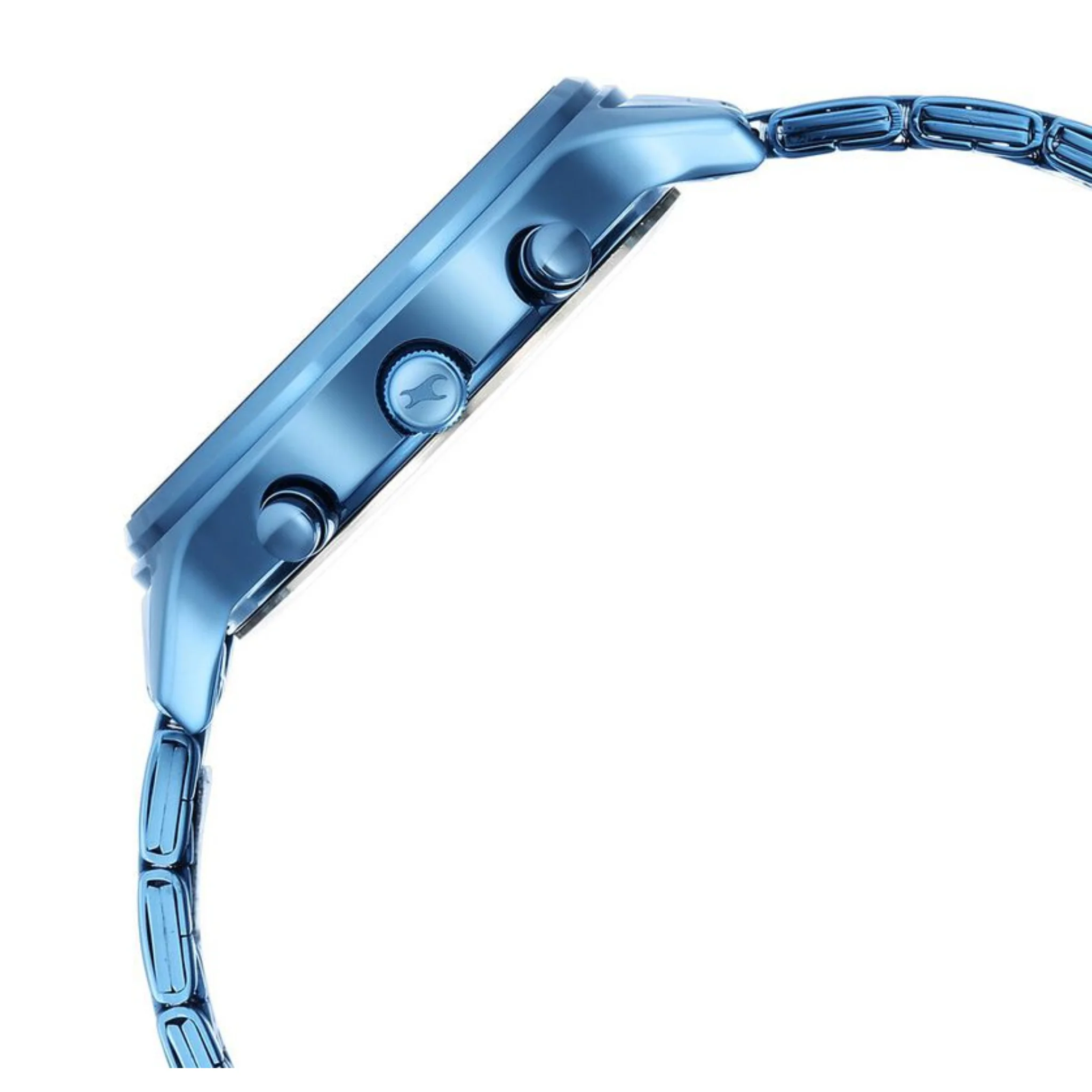 Fastrack Round Blue Women NR6207QM01 Watch