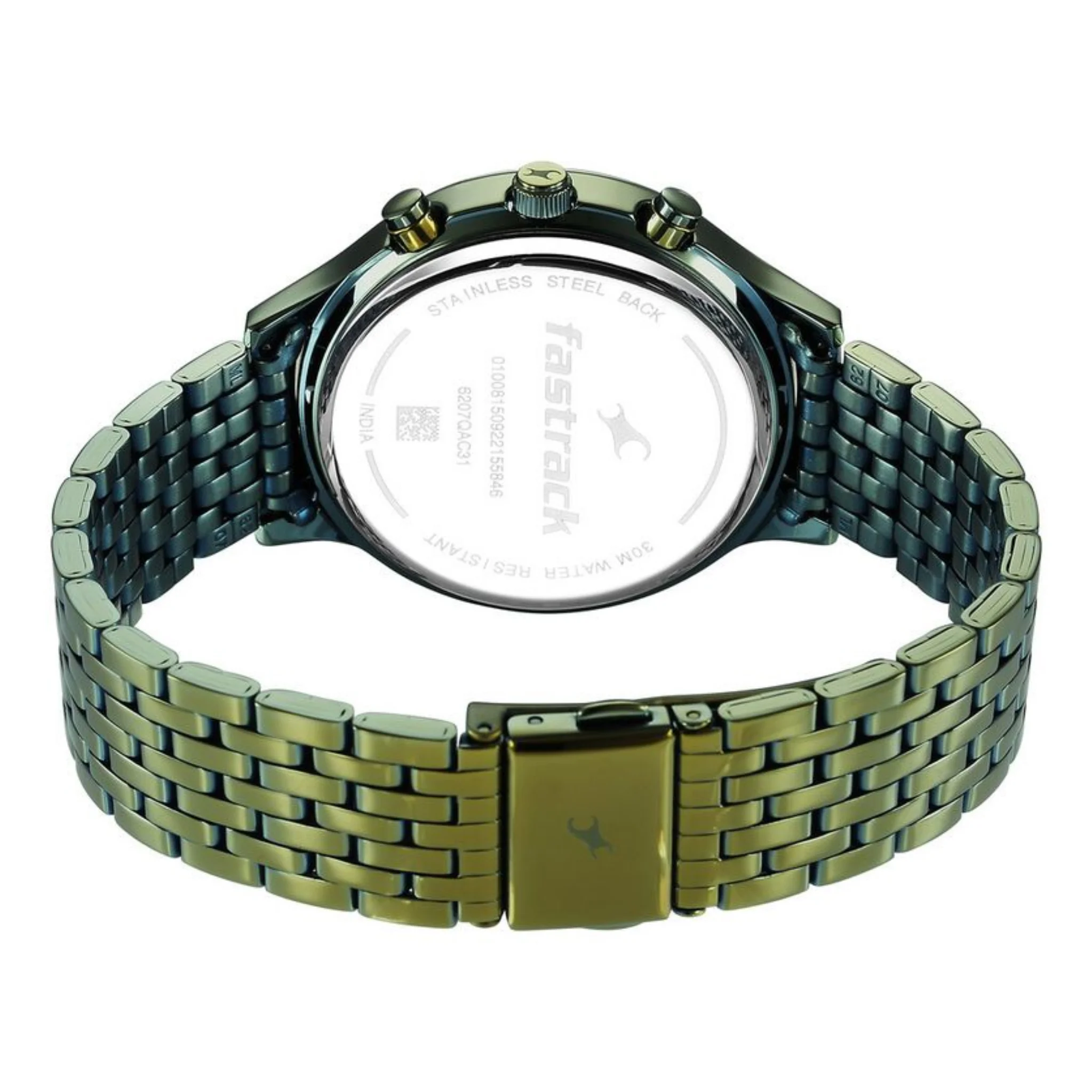 Fastrack Round Green Women NR6207QM02 Watch