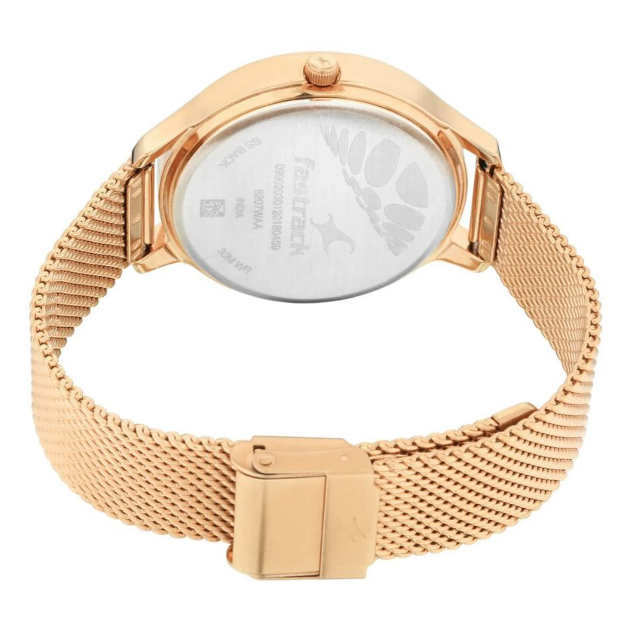 Fastrack Round Black Women NR6207WM01 Watch