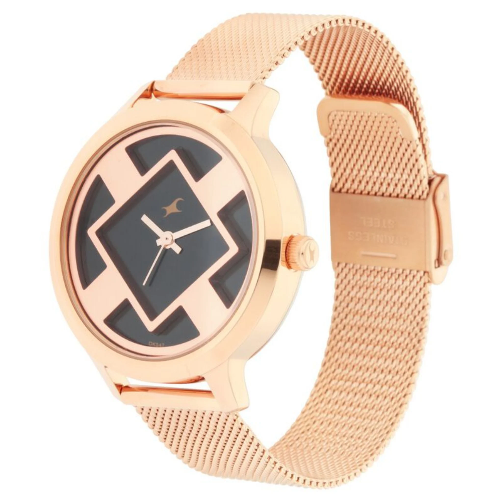 Fastrack Round Black Women NR6210WM01 Watch