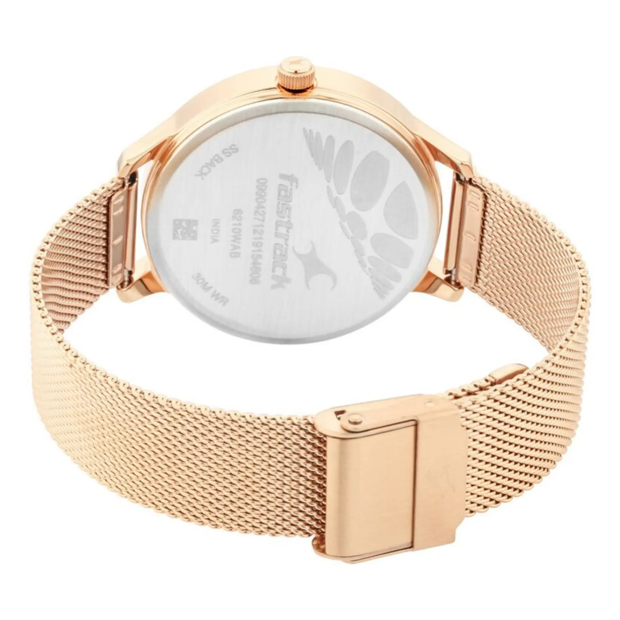 Fastrack Round Black Women NR6210WM01 Watch