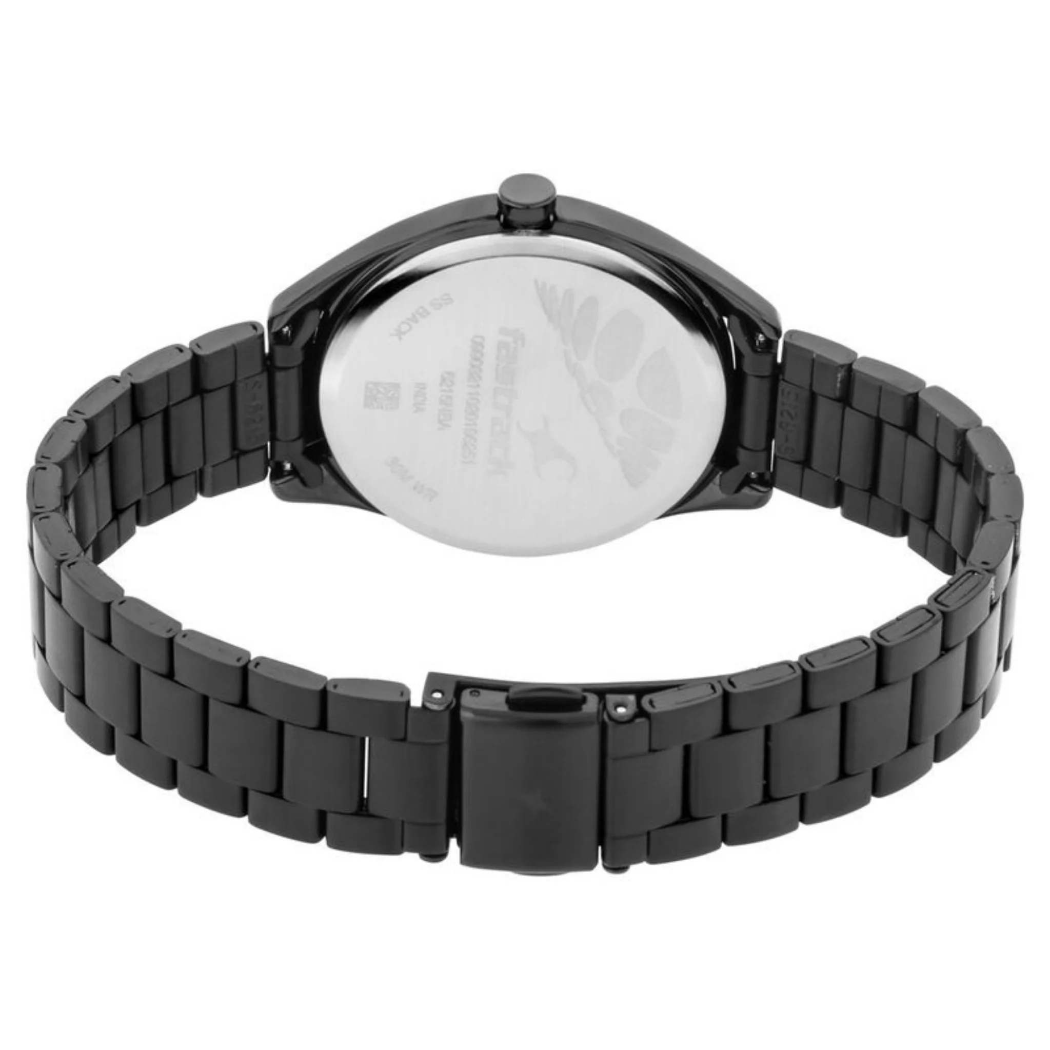 Fastrack Round Black Women NR6215NM01 Watch