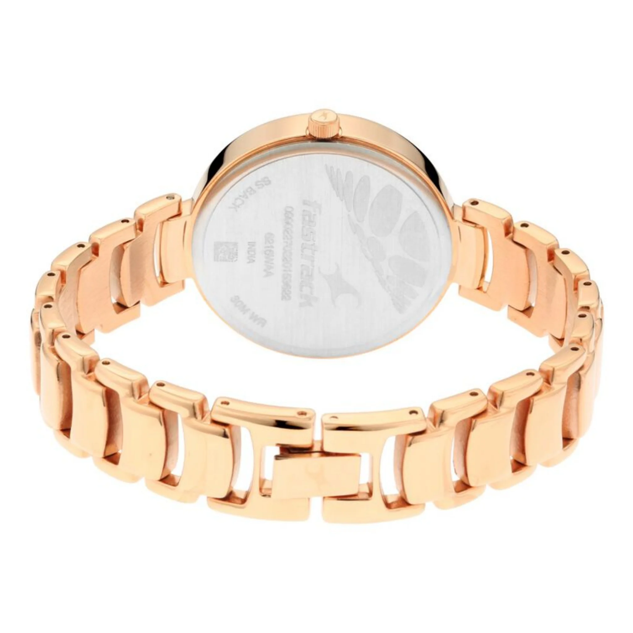 Fastrack Round Pink Women NR6216WM01 Watch