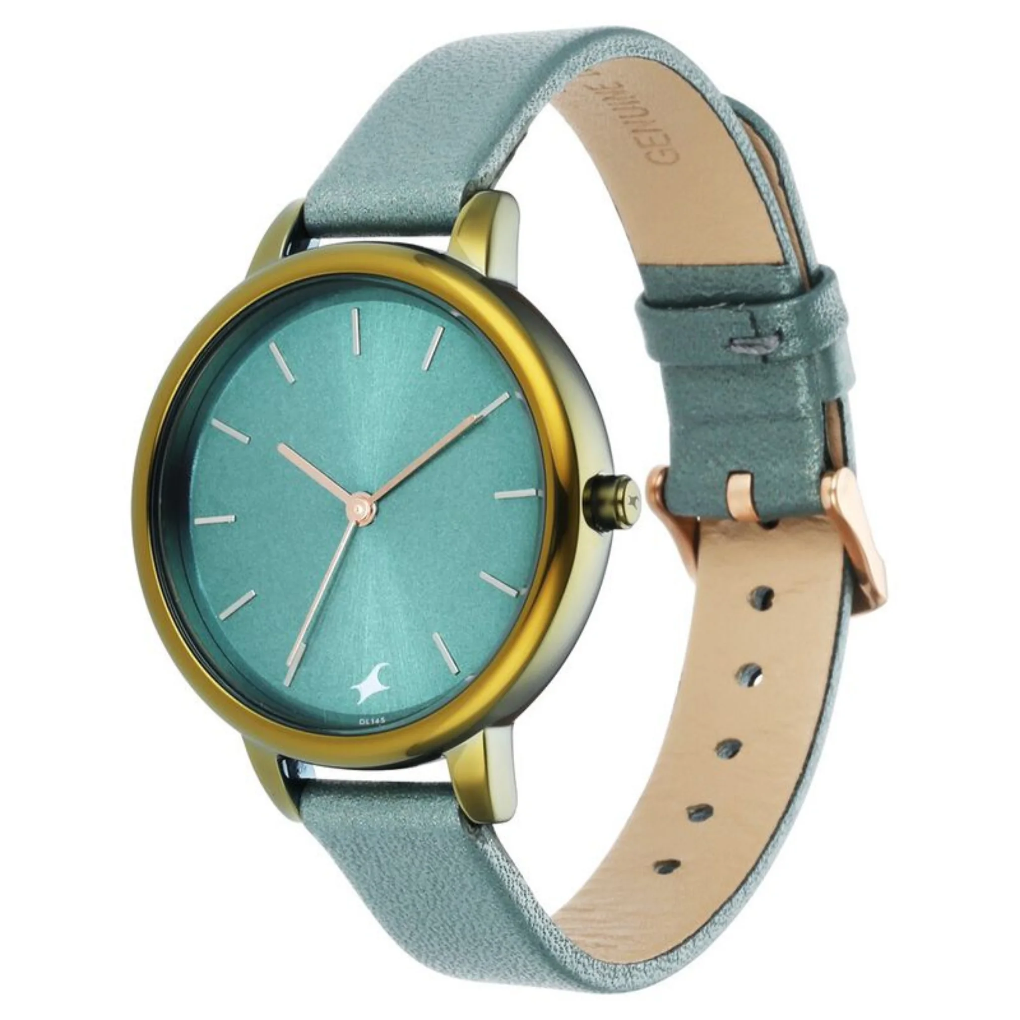 Fastrack Round Green Women NR6234QL02 Watch