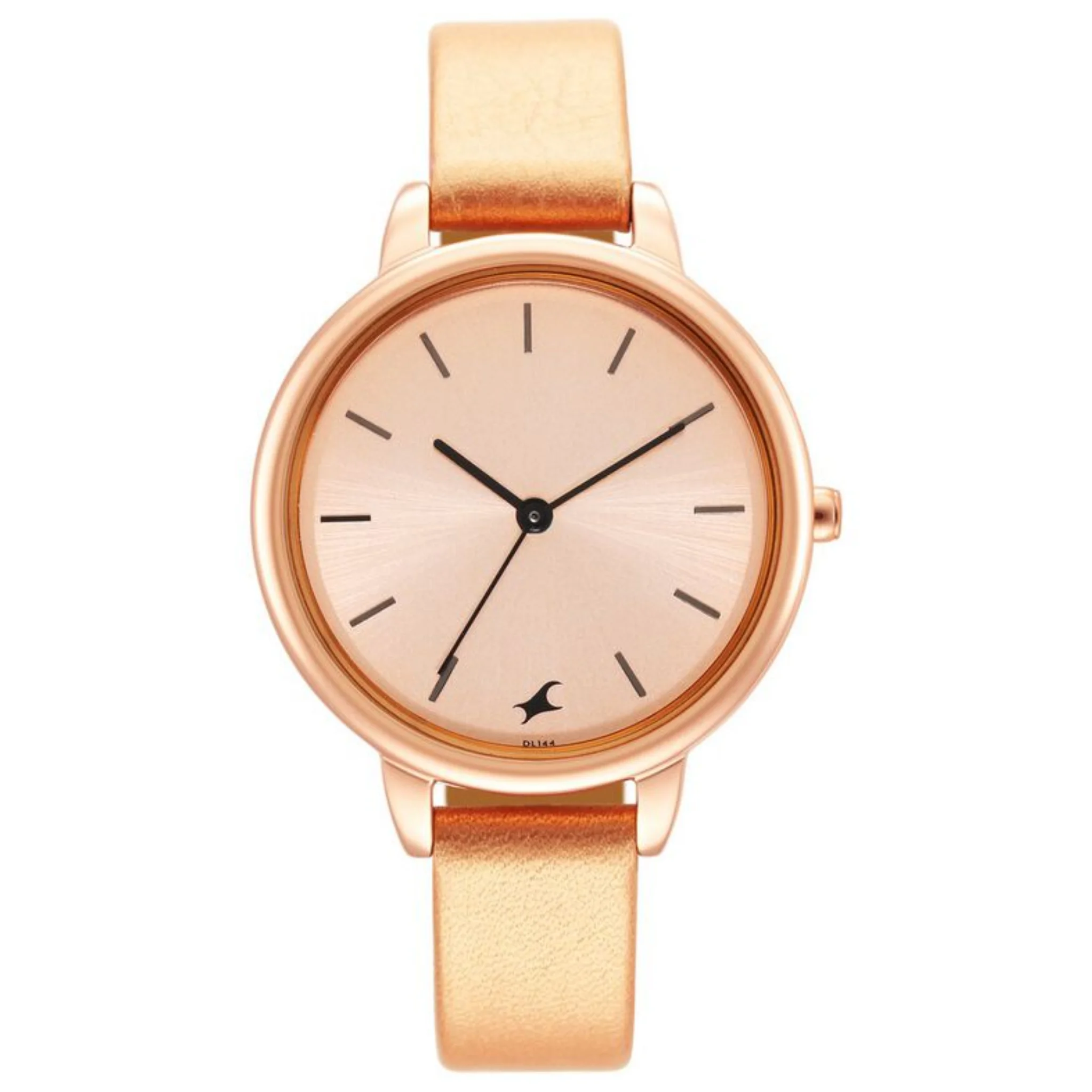 Fastrack Round Rose Gold / Copper Women NR6234WL01 Watch