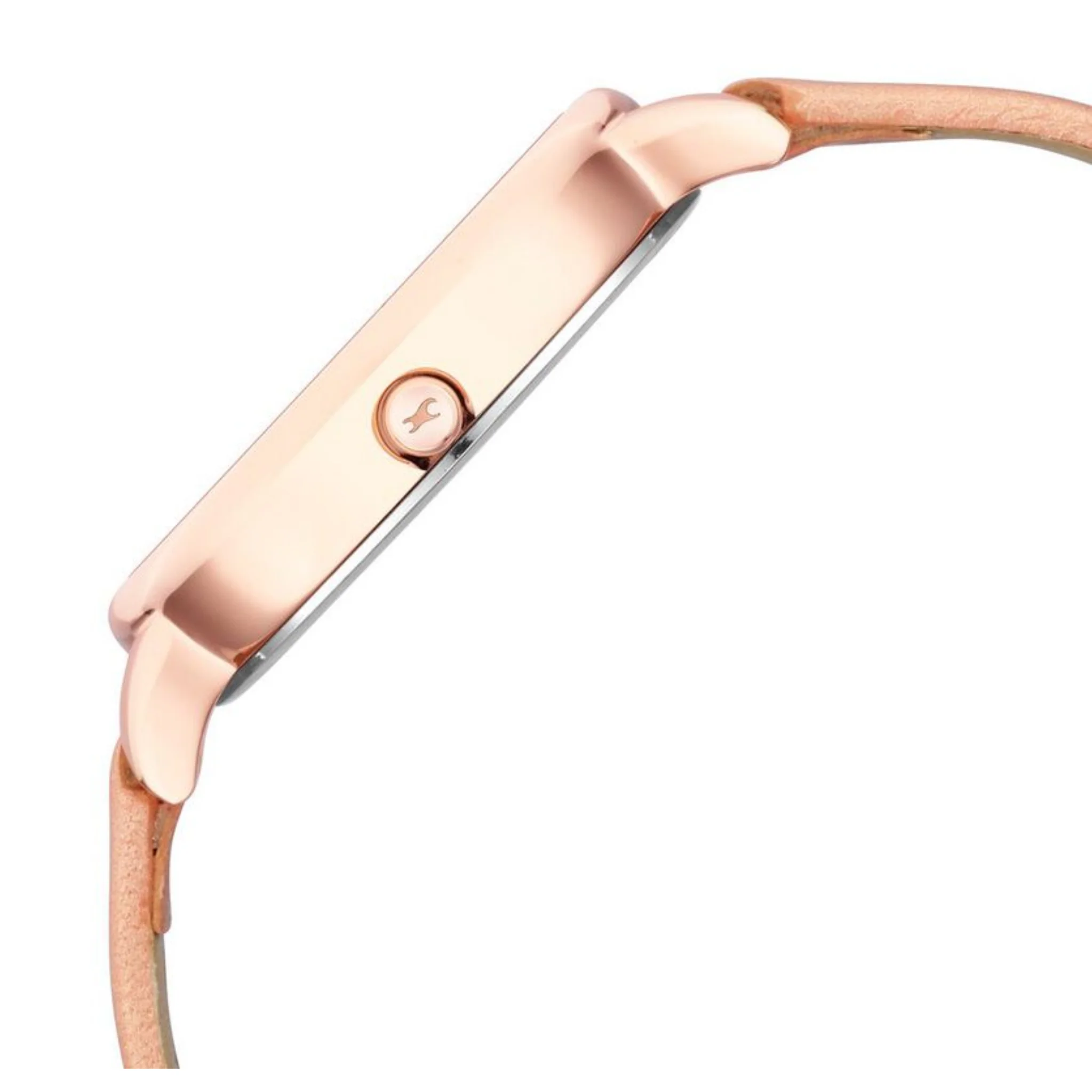 Fastrack Round Rose Gold / Copper Women NR6234WL01 Watch