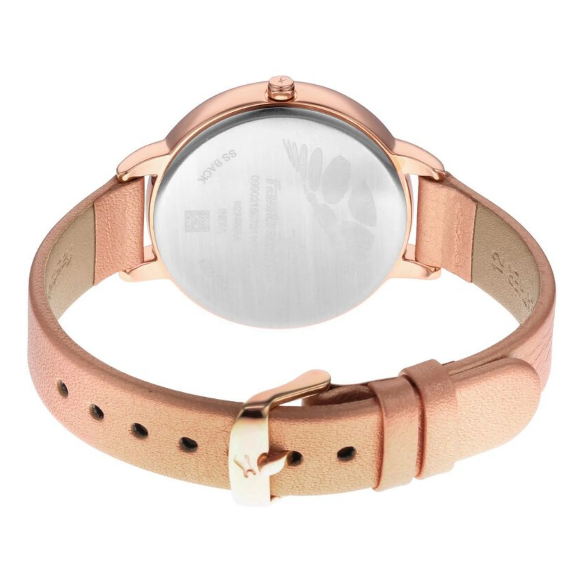 Fastrack Round Rose Gold / Copper Women NR6234WL01 Watch